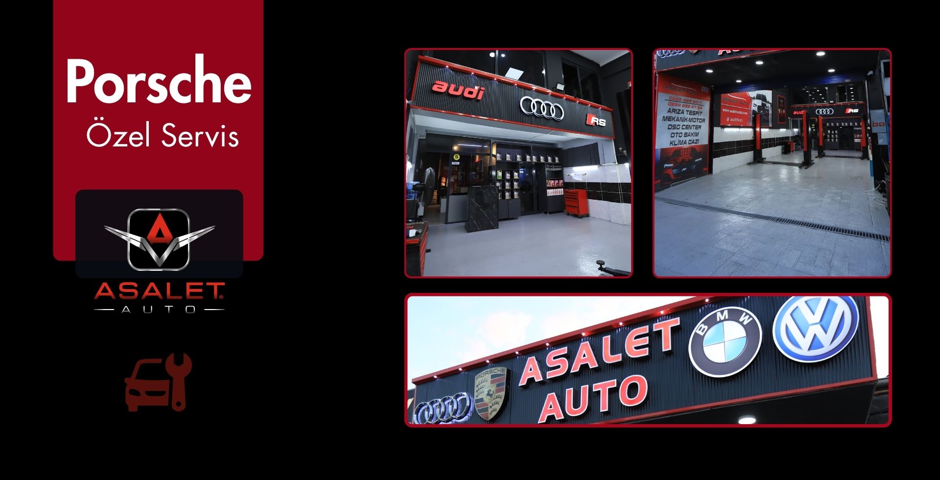 22 yıllık tecrübe ve uzman deneyim ekibi ile Porsche özel servis