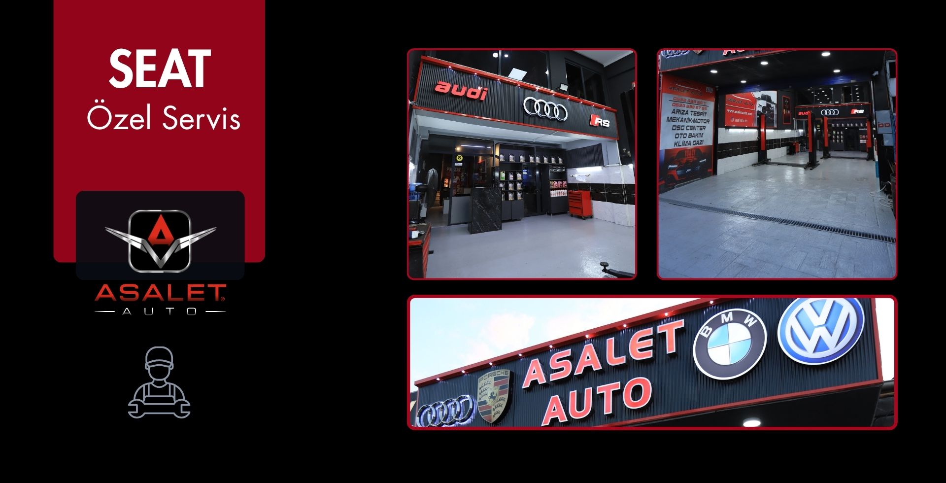 Seat Özel Servis için Asalet Auto firmasını tercih edin